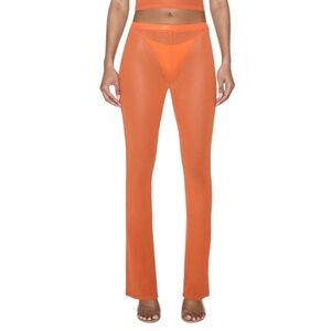 NWT KHY Mesh Low Rise Pants Size Medium